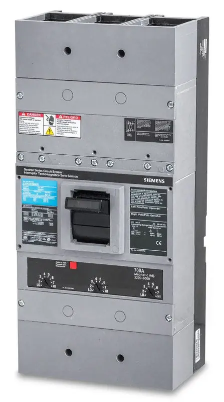 Siemens LMXD63B500 - 500A 3 Pole Molded Case Circuit Breaker Time-Limited