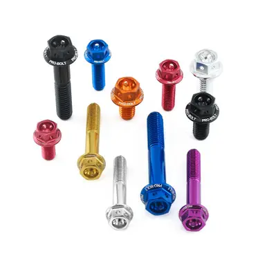 Hassle-Free Returns M6 Aluminium Flanged Hex Head Race Spec Bolts Etched