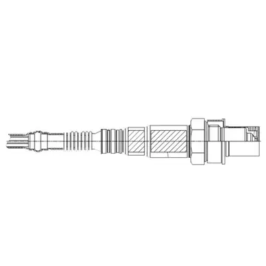 Price Cut 0258017462 Bosch Oxygen Sensor