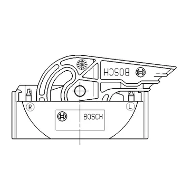 1928405767 Bosch - 38P ABS/ESP Contact Housing, Lever, Exit Left, Code 0 Best Seller