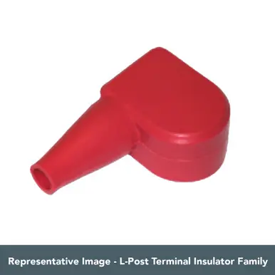 433L5F02 VTE - Red FR70 L-Post Terminal Insulator Premium