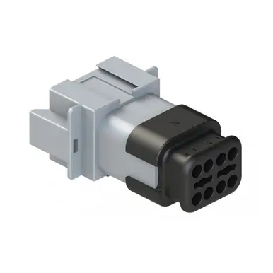 AT04-08PB-SR2GY Amphenol Sine 8-Pin Receptacle Key B with Strain Relief Gray ⚡ Clearance Sale – Buy Now! Trusted Brand
