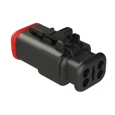 Fan Favorite AT06-4S-SR01BLK Amp Sine Connector ⚡ Clearance Sale – Buy Now!