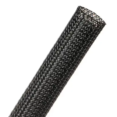 Price Cut CCH1.00BK TechFlex Sleeving, Clean Cut, Heavy Duty, 1 Inch, Black, 250ft Spool