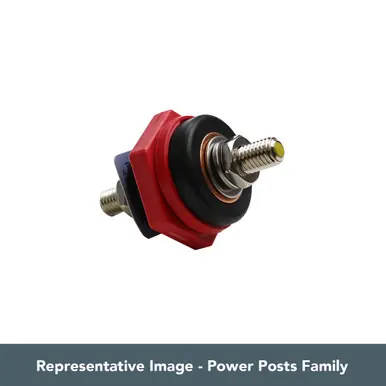 While Supplies Last ICB086N02 VTE - Red M8 x 16 mm Internal Thread Copper Power Bushing