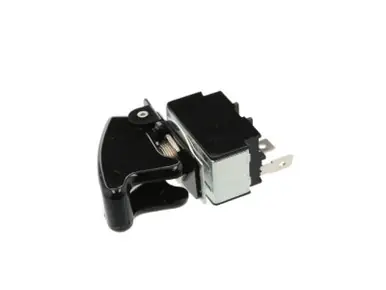 TB2-1A-DC-1-SC-B Switch Components – Toggle Red Safety Cover 2P OFF-ON Tab Clearance