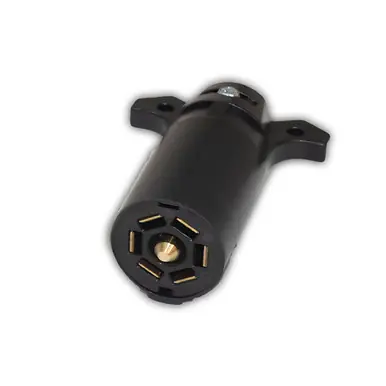 Hassle-Free Returns TC7W-P1-N Switch Components - RV 7-Pole Nylon Connector - Plug