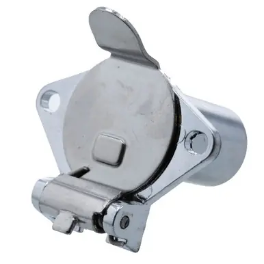 TC4-SC1-C Switch Components - 4-Pole Chrome plated Connector - Socket Best Price