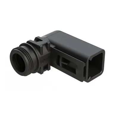 ATBS-258-0205 Amphenol Sine – Backshell 2-pos receptacle, 90° w/ strain relief, dovetail Professional Grade