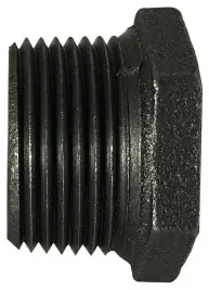Trending Midland Metal 65504 Reducer Hex Bushing, 1/2 in MPT x 1/4 in FPT, Iron, Black