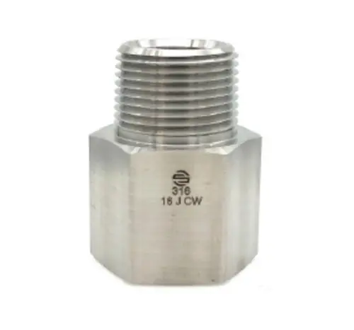 Price Cut Stainless Adapters SS5405-04-06 Adapter Expander, 1/4 in MNPT x 3/8 in FNPT, Stainless Steel