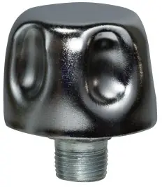 Midland Metal MB4008 Screw-On Air Breather, 1/2 in Nominal, MPT, Steel, Chrome-Plated Secure Checkout