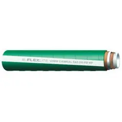 Free Returns Buchanan Rubber Flexlite FLX-100 Chemical Hose, 100 ft L, 200 psi, Polyethylene Tube, Green