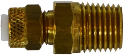 Limited Offer Midland Metal Poly-Flo 20275 Adapter, 5/16 in Tube OD x 1/4 in MNPTF, Brass
