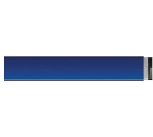 Buchanan Rubber BLAY-300 Water Discharge Lay Flat Hose, 3 in ID, 60 psi, PVC Tube, Blue Affordable