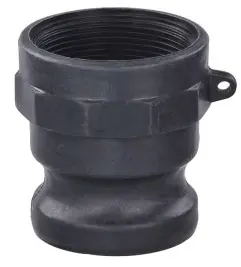 Buchanan Rubber CGA-400-PP Cam and Groove Adapter, 4 in Type A x 4 in FNPT, Polypropylene Time-Limited