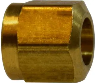 Authentic Midland Metal 38009 Nut, 3/16 in Tube OD, Brass
