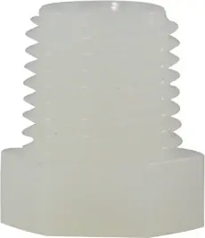 Midland Metal 28602W Hex Head Plug, 1/4 in MPT, Nylon, White, 125 Best Price