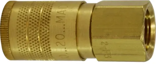 Midland Metal 28585 Aro Interchange Coupler, 3/8 in FIP, Brass Shop Now