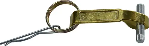 Luxury Midland Metal 61450 Handle Assembly, 1 in, Brass, For Use With Cam and Groove Fitting