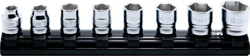 Ko-ken RS3400MZ/8 3/8 Sq. Dr. Socket set 8-19mm 6 point 200mm Z-series 8 pieces Order Now