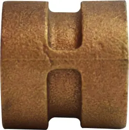 In Demand Midland Metal 43413 Coupling, 1/2 in FPT x 1/2 in FPT, Bronze
