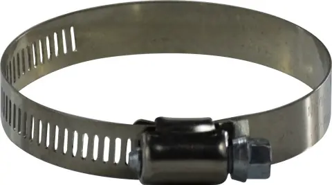 Popular Midland Metal 611 Series 611390 Worm Gear Clamp, 22-7/8 in Nominal, 22-7/8 in Minimum Clamp Diameter, 1/2 in W