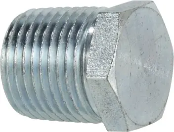 Midland Metal 5406P12 Hex Head Plug, 3/4 in MPT, Steel Brand New