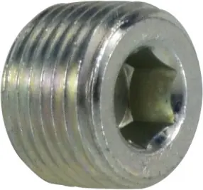 Hot Picks Midland Metal 5406HHP24 Hollow Hex Plug, 1-1/2 in MPT, Steel