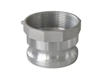 Final Sale Buchanan Rubber CGA-300-A1 Cam and Groove Adapter, 3 in Type A x 3 in FNPT, Aluminum