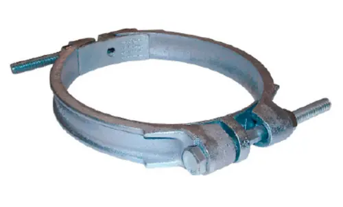 Fast Shipping Buchanan Rubber DBC-550-DP Heavy-Duty Double Bolt Clamp, 5 in Nominal, 5 in Minimum Clamp Diameter, Ductile Iron
