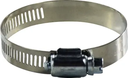 Midland Metal 600 Series 600010 Worm Gear Clamp, 9/16 in Minimum Clamp Diameter, 1-1/16 in Maximum Clamp Diameter Clearance