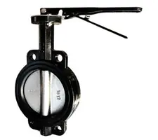 Midland Metal 9650L6 Butterfly Valve, 6 in Nominal, Flangeless, Ductile Iron Body Order Now