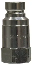 Midland Metal FF Series FF14M Flat Flush Face Plug, 1/4 in FNPT, Steel Latest