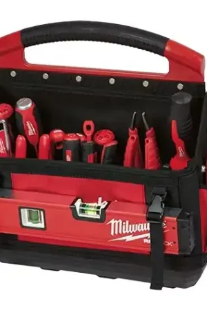 Professional Grade Milwaukee Tool 48-22-8315 15" PACKOUT Tote, 4 Pack