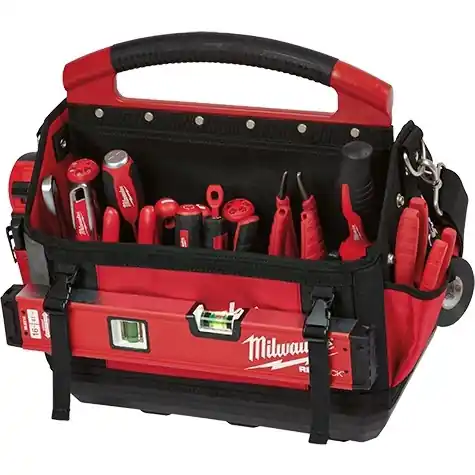 Professional Grade Milwaukee Tool 48-22-8315 15" PACKOUT Tote, 4 Pack