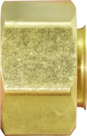 Hot Deal Midland Metal 26007 Captive Sleeve Nut, 1/2 in Compression, Brass