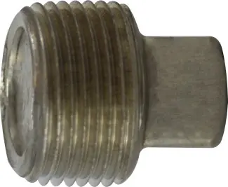 Midland Metal 63683 Solid Hex Head Plug, 1/2 in MPT, Stainless Steel, 150 lb New Arrival