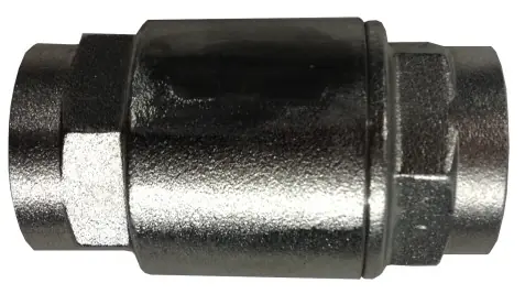 Authentic Midland Metal 949445 2-Piece Barrel-Type Spring Check Valve, 1 in Nominal, FNPT, Import