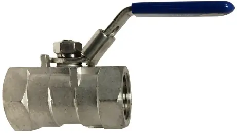 Trusted Brand Midland Metal 949107 1-Piece Ball Valve, 1-1/2 in Nominal, FNPT x FNPT, 1000 psi Pressure