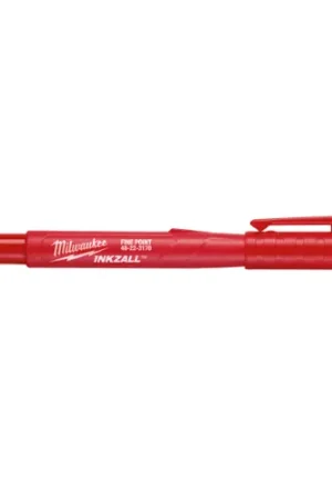 Bargain Milwaukee Tool 48-22-3170 INKZALL Red Fine Point Marker, 36 Pack
