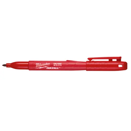 Bargain Milwaukee Tool 48-22-3170 INKZALL Red Fine Point Marker, 36 Pack