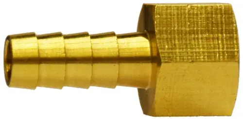 Trusted Brand Midland Metal 32447 Rigid Adapter, 3/4 in Hose Barbed x 1/2 in FIP, Brass
