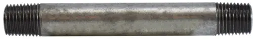 Express Delivery Midland Metal 56021 Welded Pipe Nipple, 1/4 in MPT x 1/4 in MPT, 1-1/2 in L, Steel, Galvanized, SCH 40 Schedule