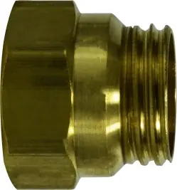 While Supplies Last Midland Metal 38313 Nut, 1/2 in Tube, Brass