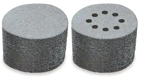 Alfa Tools VDSW61200 6" x 0 A120 Hook & Loop Paper Discs, Sil Carb, 100/Box Buy Direct