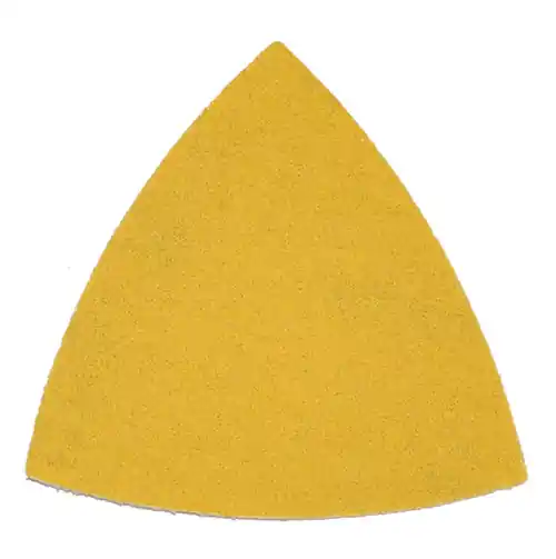 Alfa Tools PTAB2180 180G Psa Bosch 2 Triangles Aluminum Oxide Gold Paper, 50 Pack Markdown