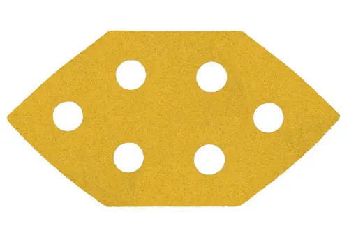 Alfa Tools PTAD2060 60G Psa Diamond Triangles Aluminum Oxide Gold Paper, 50 Pack Best Seller