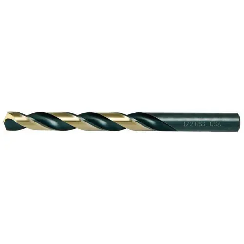 Budget Alfa Tools BB74358 58 HSS Blitz Bit Jobber Length Drill, 12 Pack