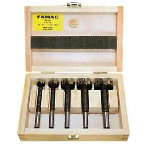 Alfa Tools FBM63505 5 pc 15-35 Bormax Carbide Forst. Set Crafted
